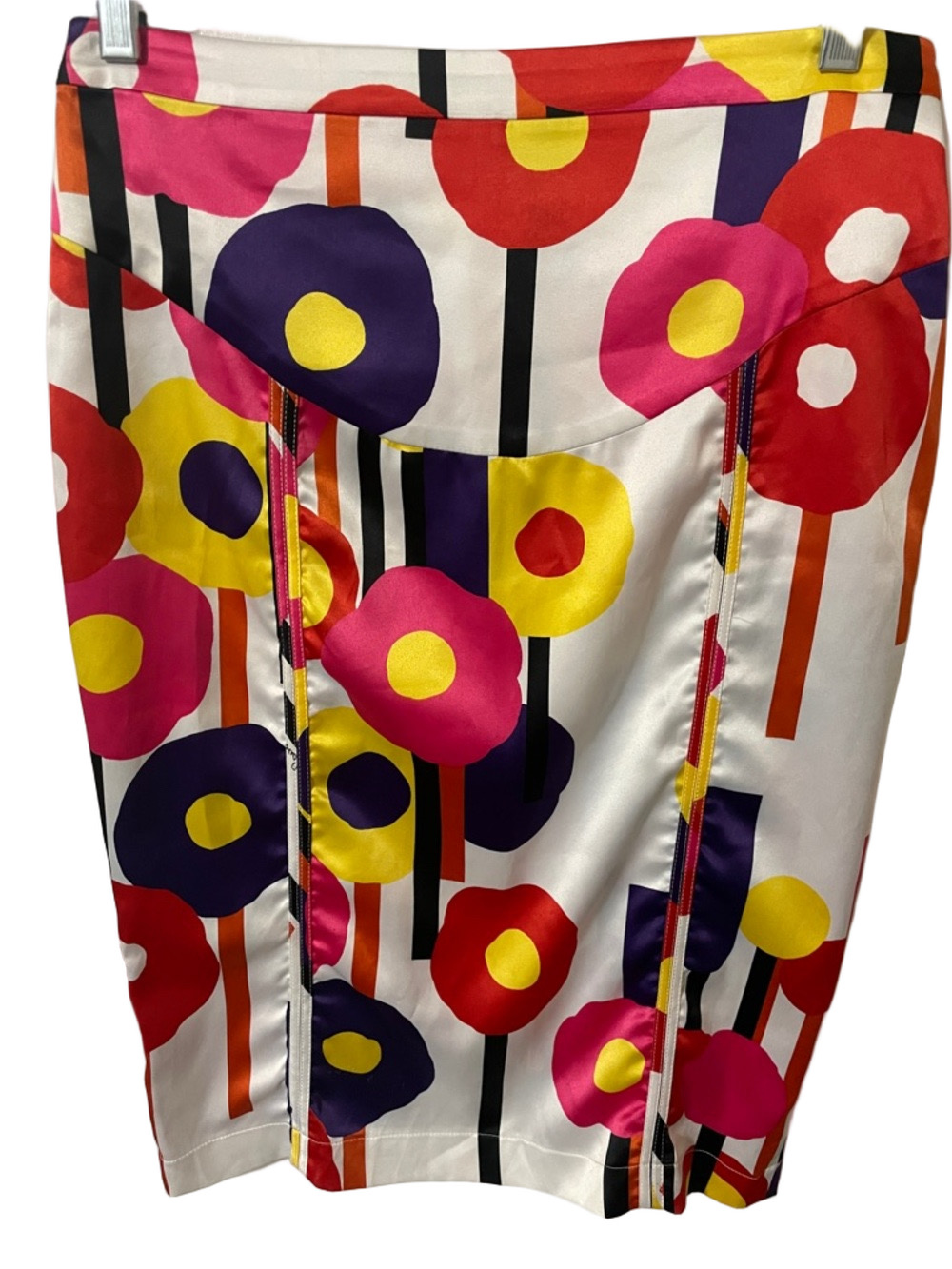 Just Cavalli Multicolour Floral Print Skirt Size 44